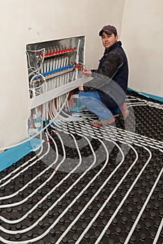 Underfloor heating and cooling