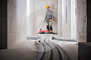 Underfloor Heating Recuperation Pipelines
