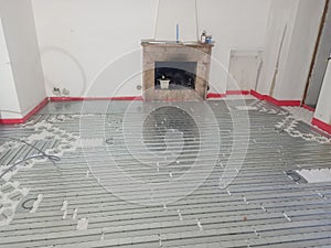 underfloor radiant heating and cooling construction