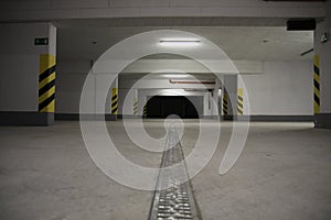 Underground car parking
