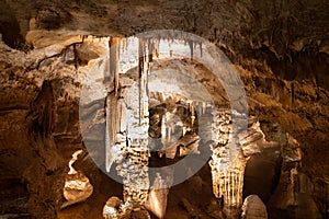 Underground Cavern l`Aven d`Orgnac photo