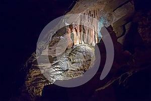 Underground Cavern Mineral Deposits