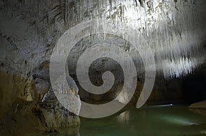 Underground caves, grottes de Choranche, IsÃ¨re, France