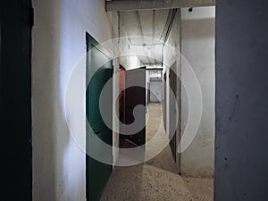 underground cellars corridor