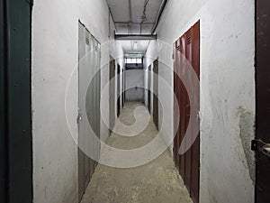 underground cellars corridor