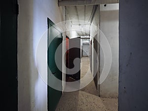 underground cellars corridor