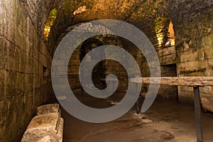 Underground of Diocletian Palace, Split.