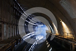 Underground dock
