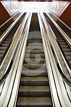 Underground escalator