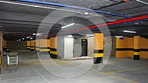 Underground garage