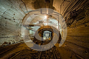 Underground gold mine jaw crusher