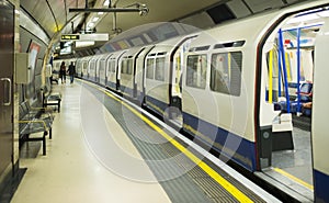 Underground in London photo