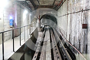 Underground LRT Track