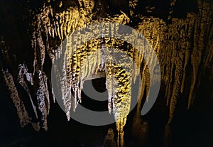 Underground at Mammoth Cave National Park