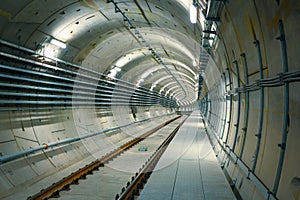 Underground metro line