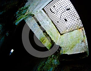 Underground military catacombs photo