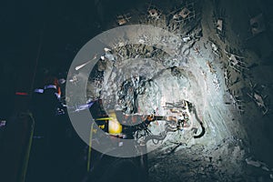 Underground Mine Drilling Activity