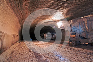 Underground mine drive