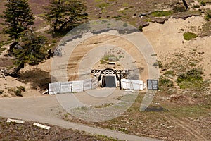 Underground Mine Entrance - Rio Turbio - Argentina photo