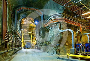Underground mine infrastructure Australia.