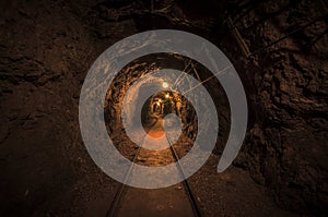 Underground mine passage