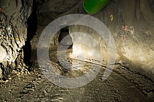 Underground Mining Tunnel