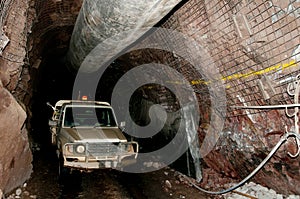 Underground Mining Tunnel