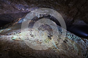 The Underground Mt. Fuji in Akiyoshi Cave photo