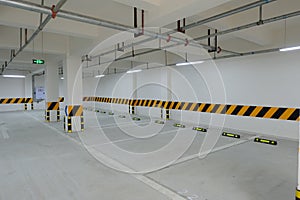 Underground parking garage