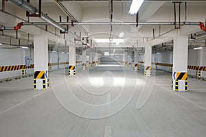 Underground parking garage