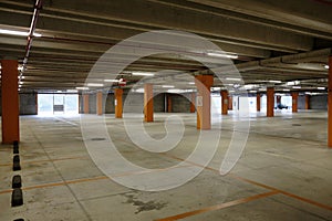 An underground parking