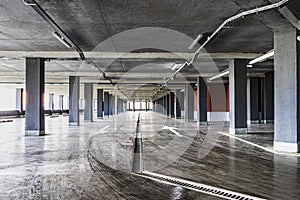 Underground parking is located under the residential building. A place for parking and storage of personal vehicles of residents