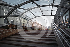 Underground Passage Exit at Independence Avenue - Minsk, Belarus photo