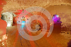 Underground permafrost museum at Yakutsk Russia