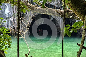 Underground river in Puerto Princesa photo