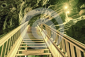 Underground staircase