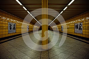 Underground station in Berlin
