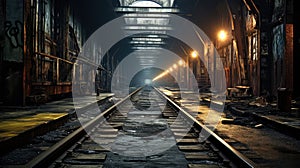 underground subway rail ca