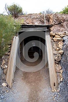 Underground Tunnel Entrance