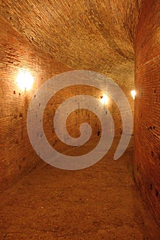Undergrounds of a castle