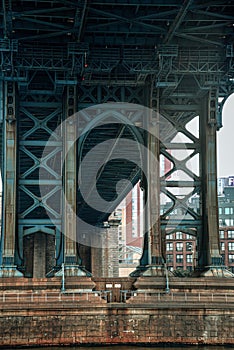 Underneath the Manhattan Bridge - New York City, USA