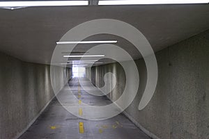 Underpass in europe nobody