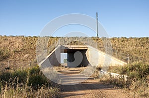 Underpass in a High-Speed Railway photo