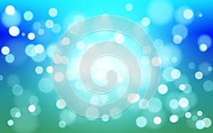 Undersea bokeh soft light abstract background, Vector eps 10 illustration bokeh particles