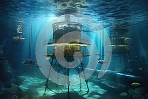 undersea energy station harnessing ocean currents