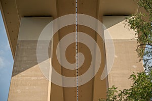 Underside of the A61 Autobahn bridge