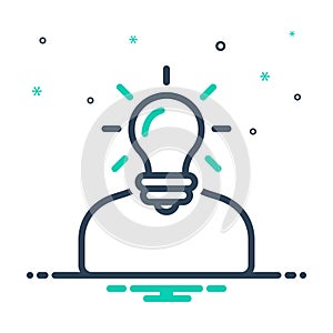 Mix icon for Understand, deem and comprehend