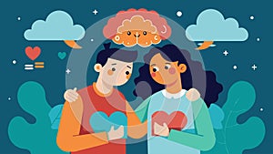 The understanding and acceptance shared between a neurotypical and neurodivergent friend as they navigate the challenges photo