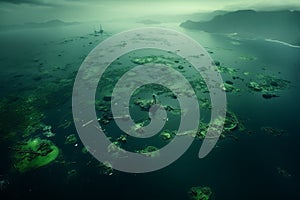 Understanding the Algal Blooms in the World's Oceans. Generative By Ai