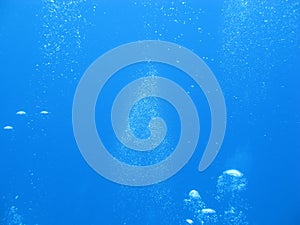 Underwater airbubbles